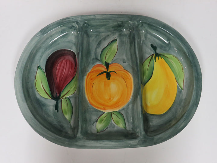 Oval  Divided Serving Platter