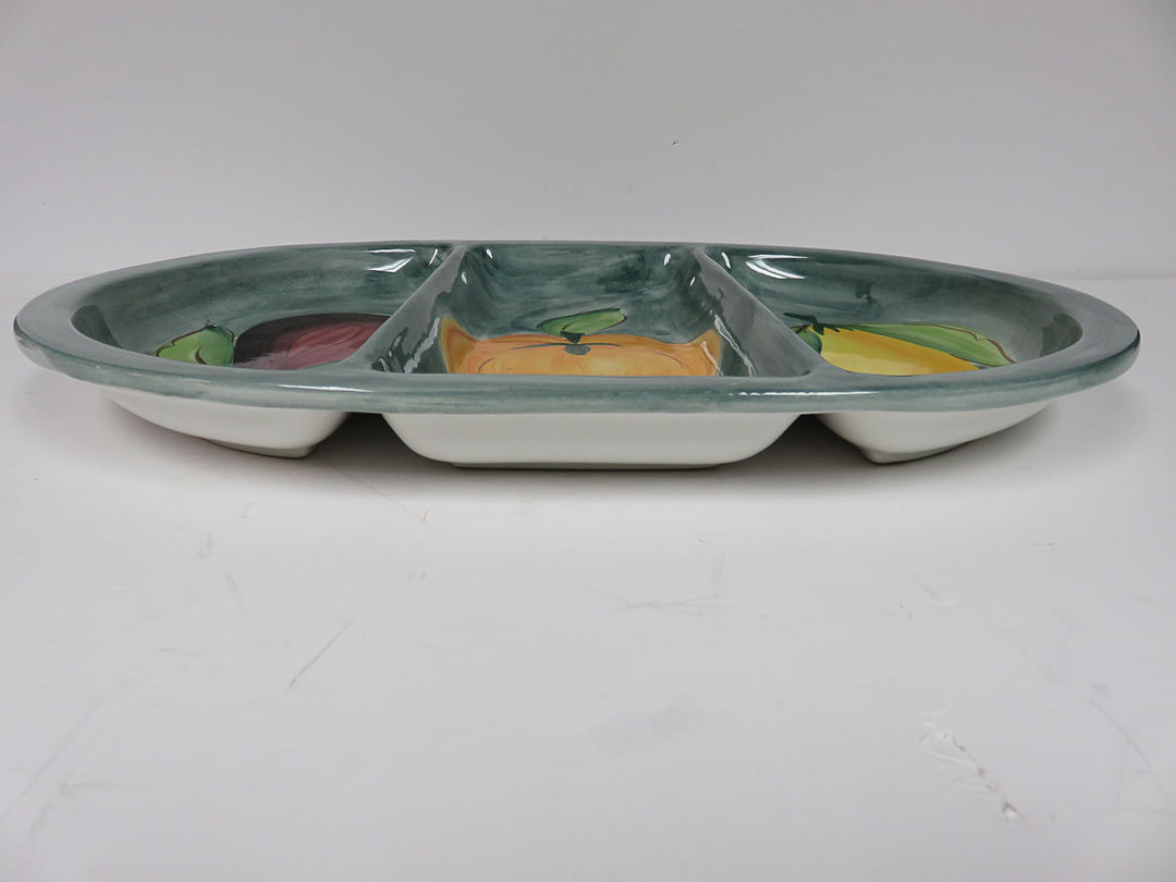 Oval  Divided Serving Platter