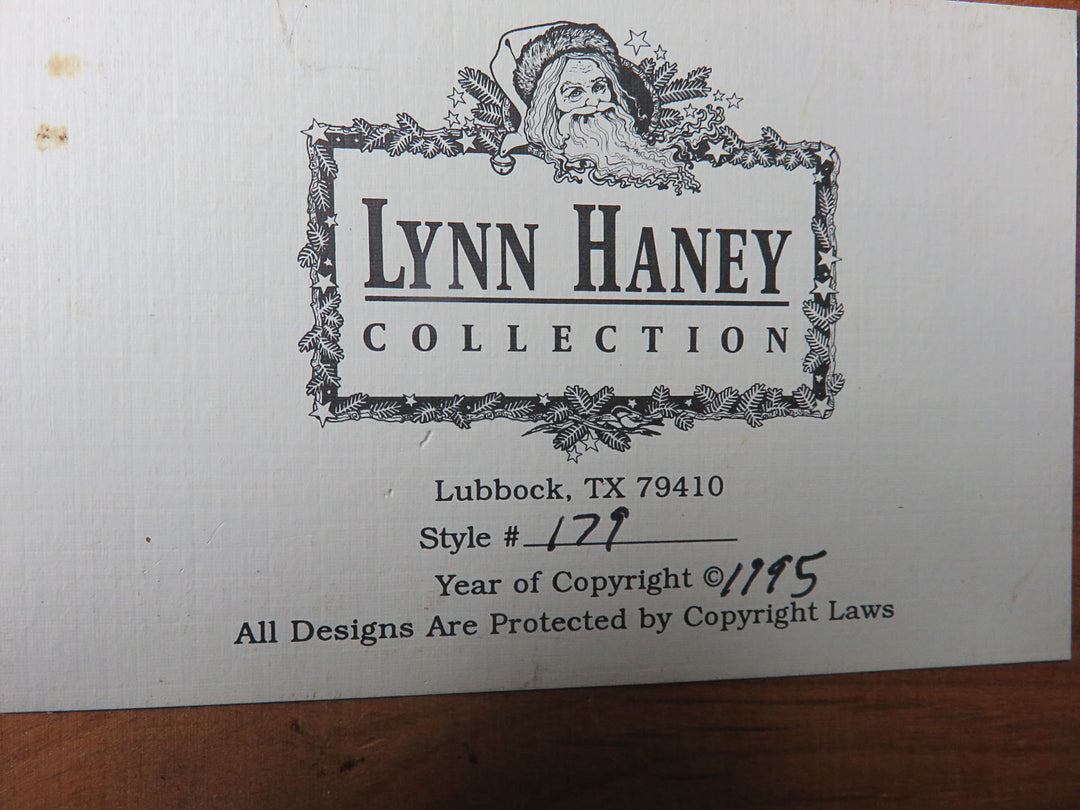Lynn Haney Santa Figurine