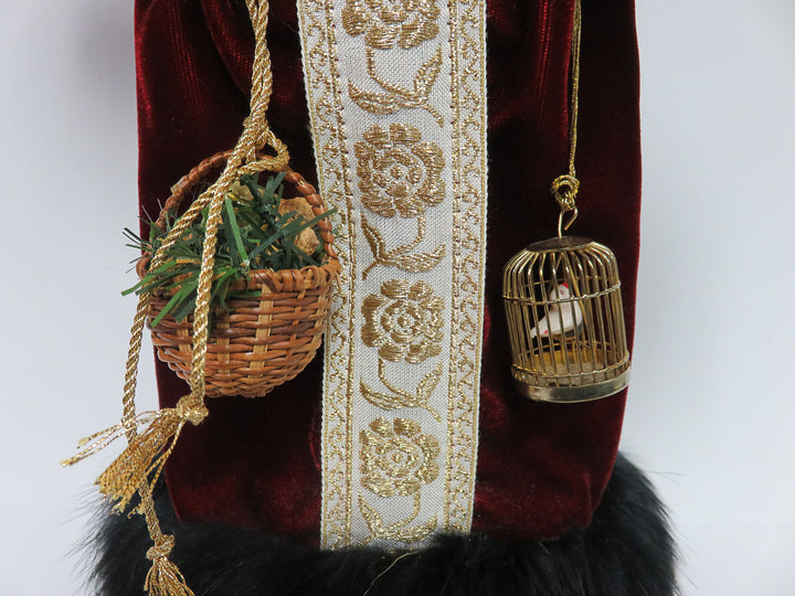 Lynn Haney Santa Figurine