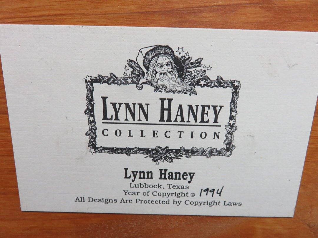 Lynn Haney Santa Figurine