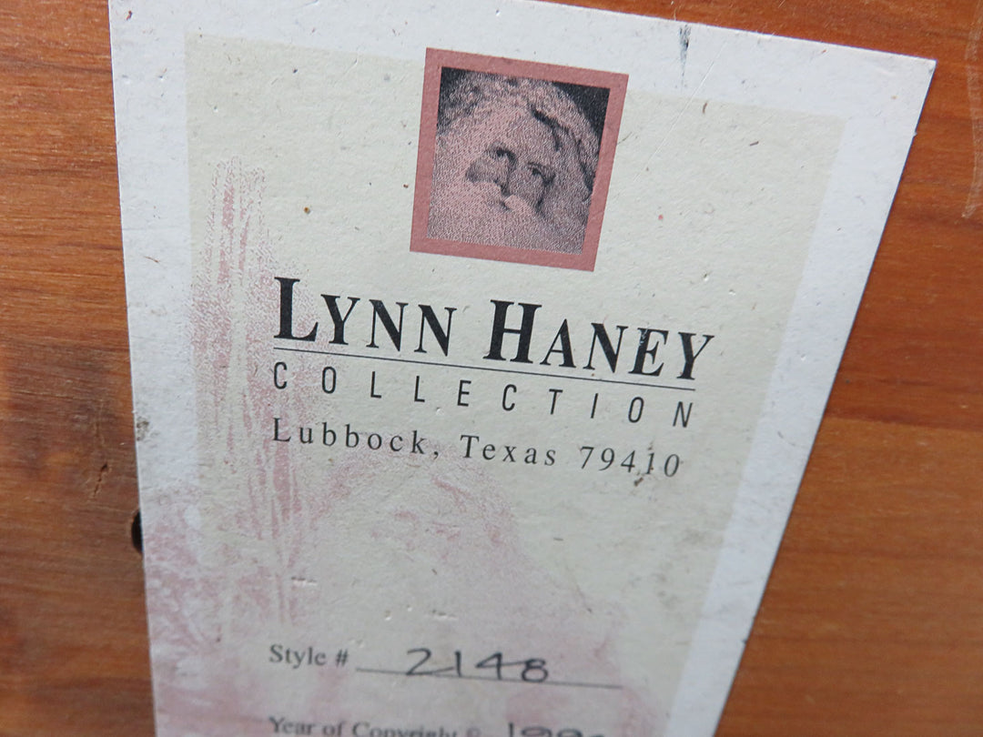 Lynn Haney Santa Figurine