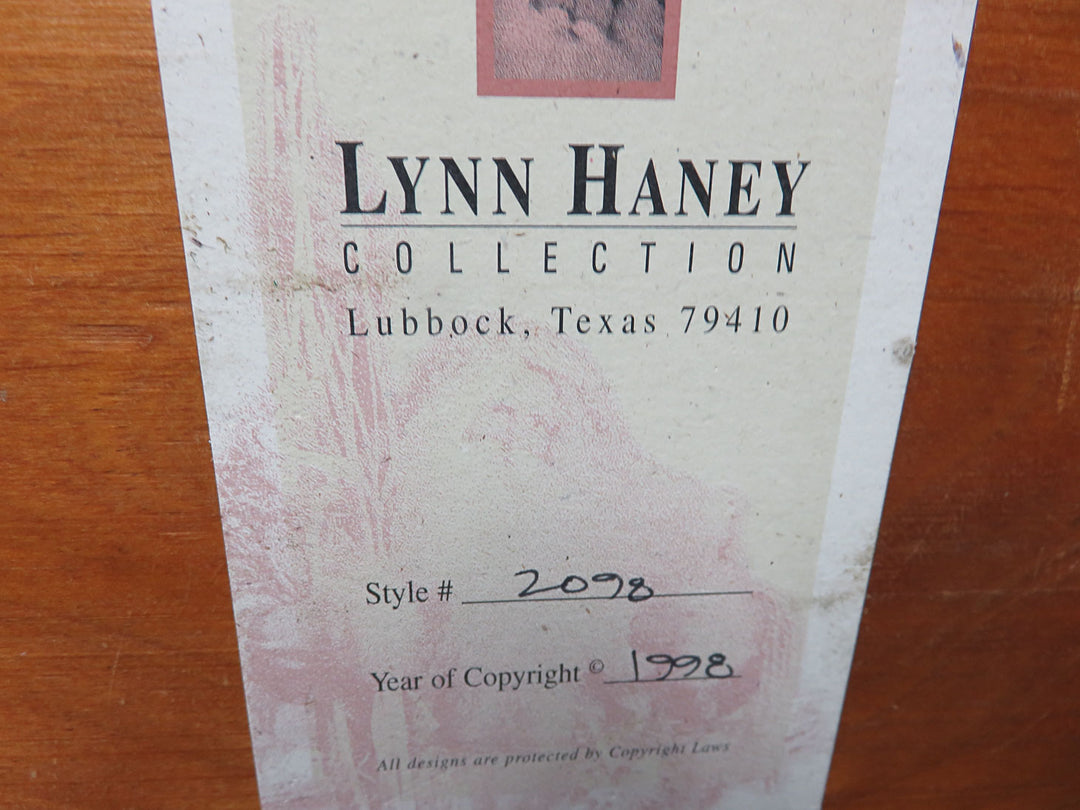 Lynn Haney Santa Figurine
