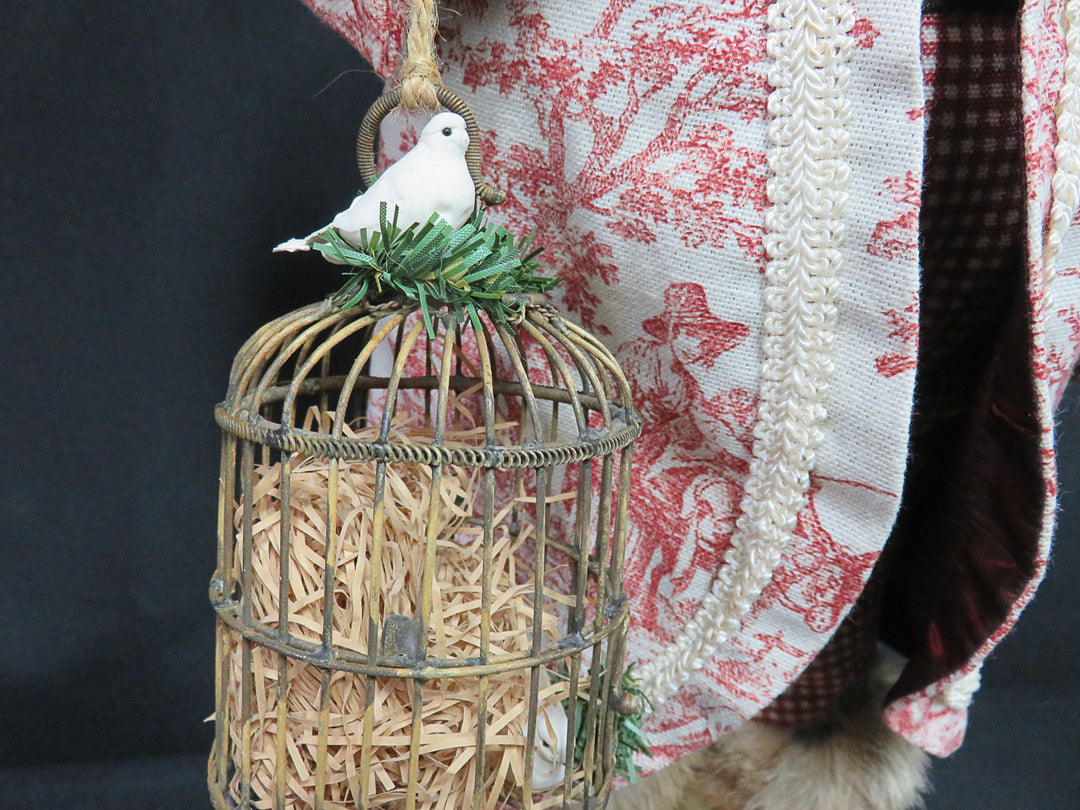 Lynn Haney Santa Figurine