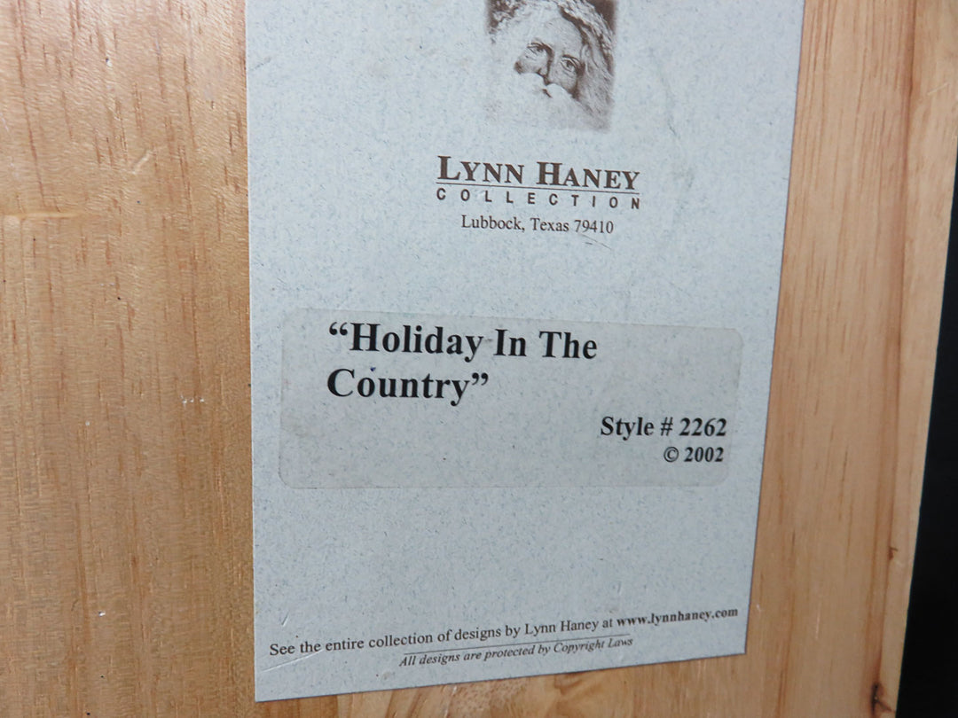 Lynn Haney Santa Figurine
