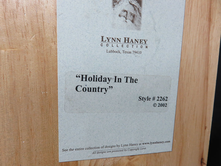 Lynn Haney Santa Figurine