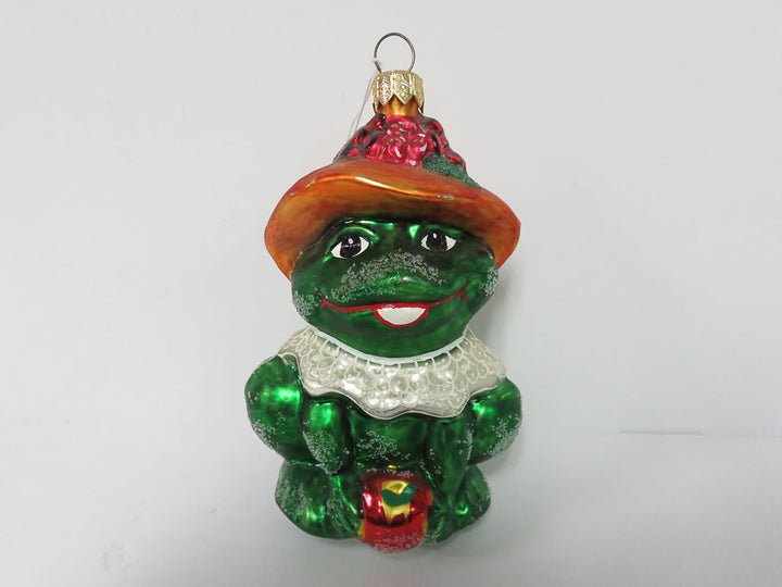 Radko Frog Ornament