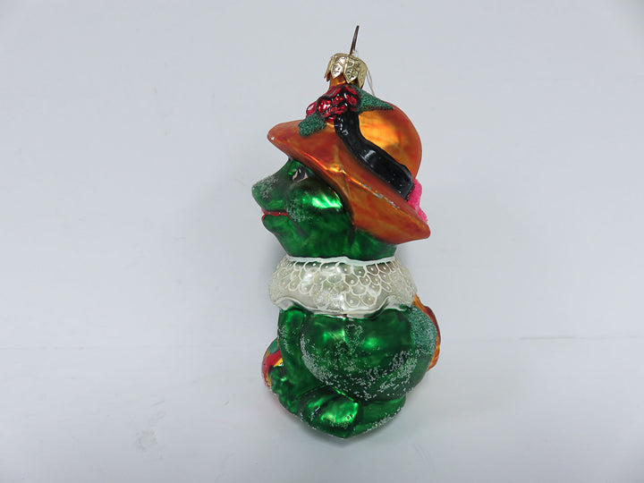 Radko Frog Ornament