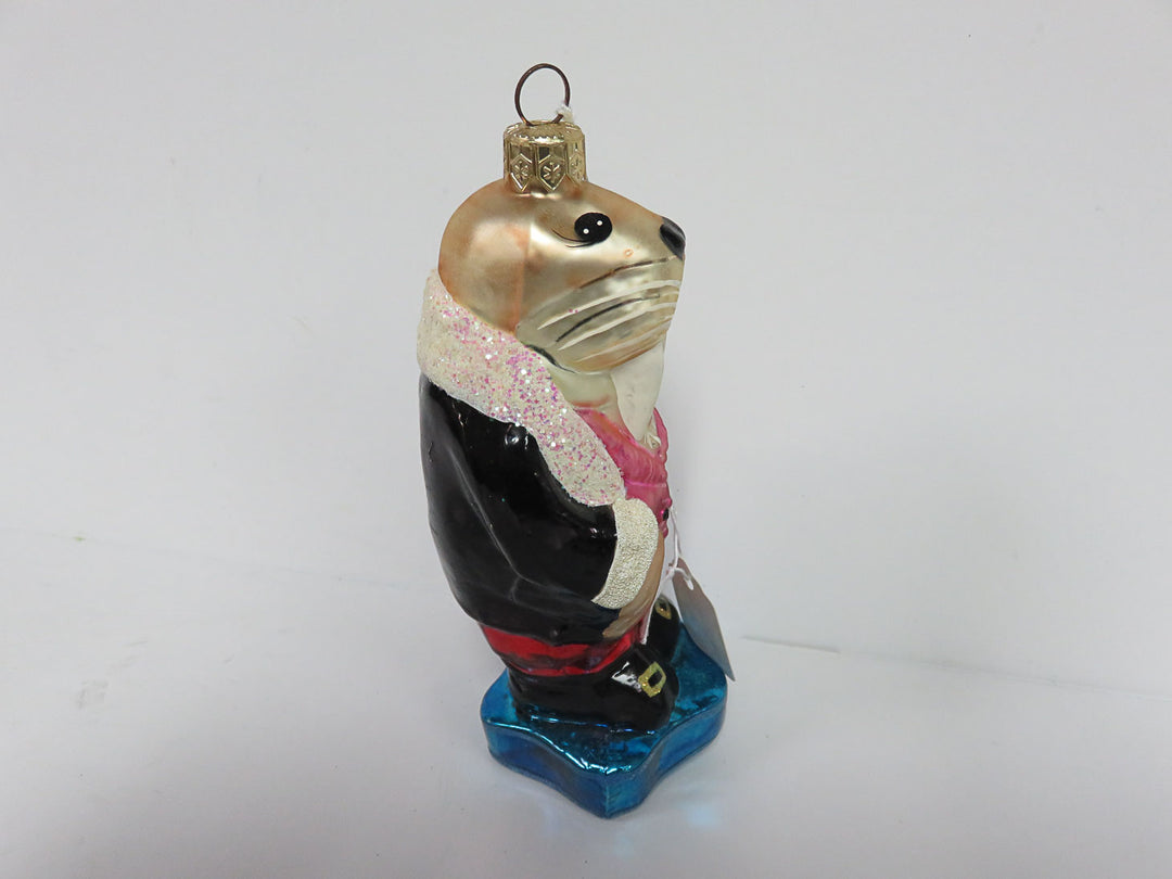 Radko Walrus Ornament