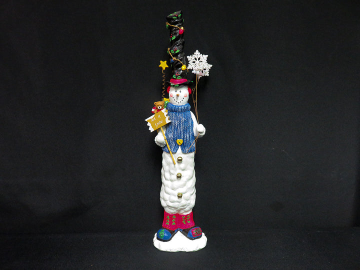 Holiday Snowman in Top Hat