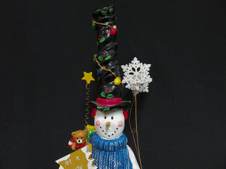 Holiday Snowman in Top Hat