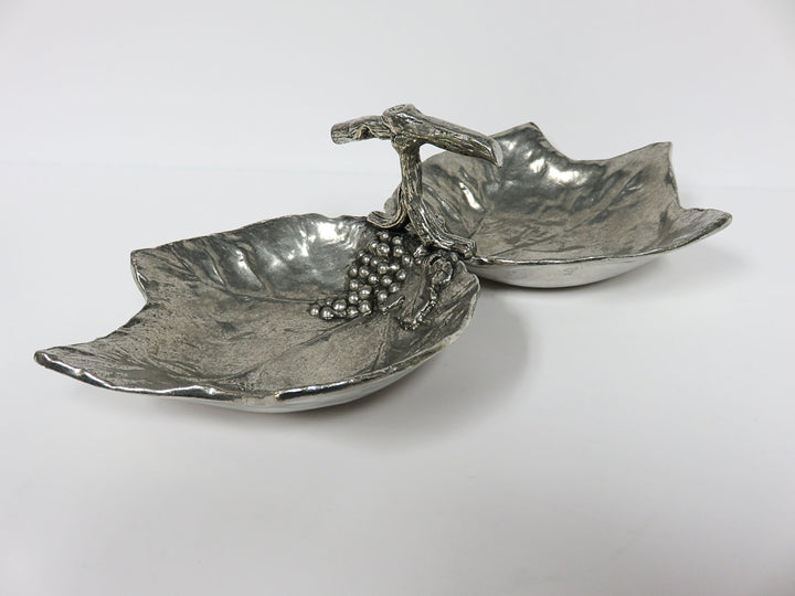 Grape Leaf Divided Dish