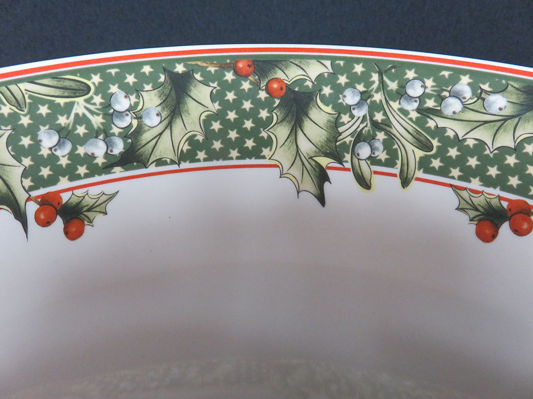 Spode Christmas Tree Chip and Dip