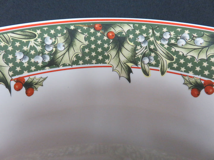 Spode Christmas Tree Chip and Dip