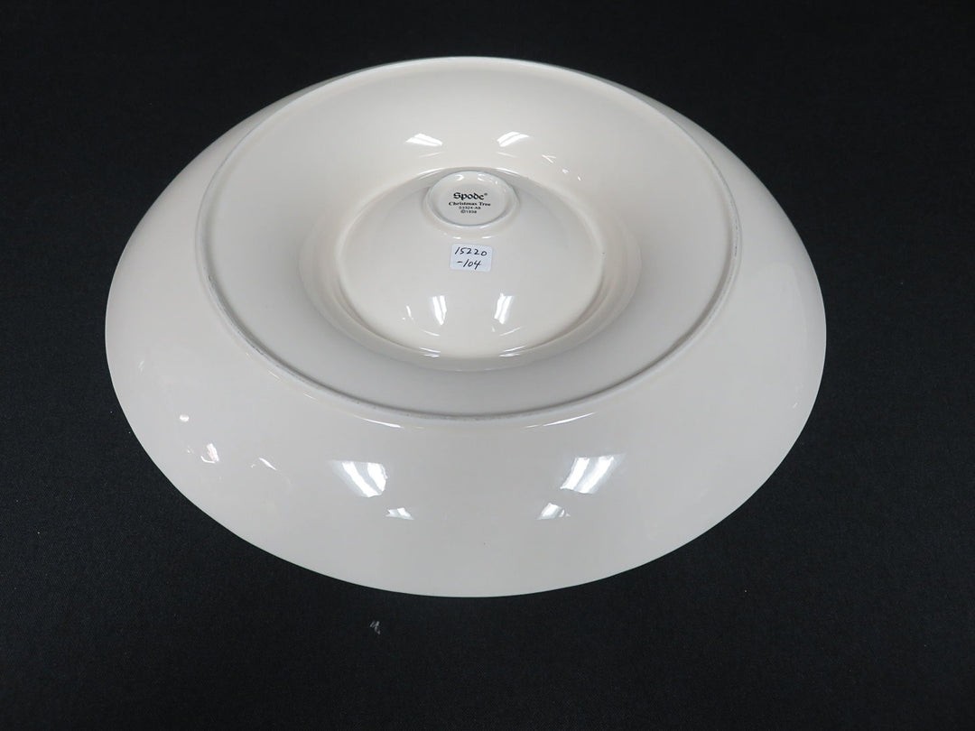 Spode Christmas Tree Chip and Dip