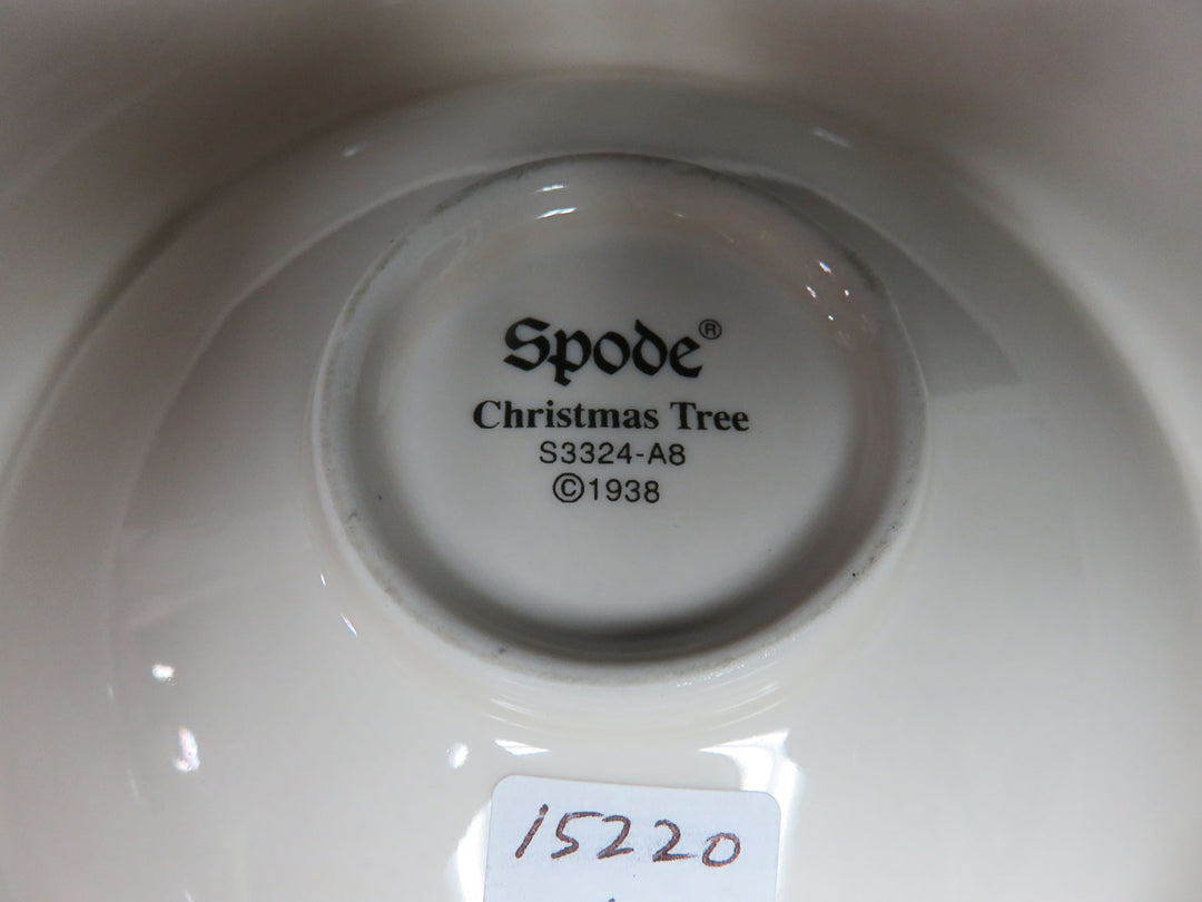 Spode Christmas Tree Chip and Dip