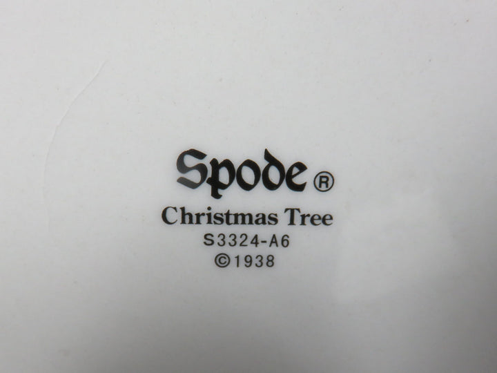 Spode Christmas Tree Cream and Sugar