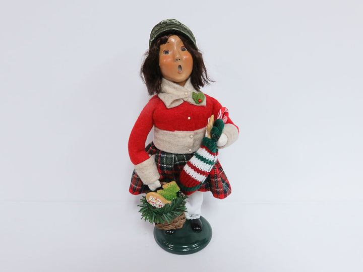 Byers Choice Girl with Gingerbread