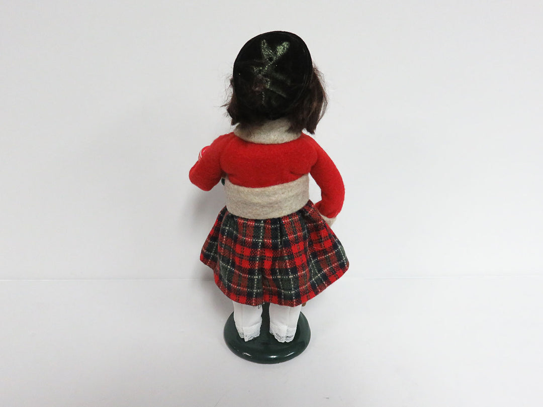 Byers Choice Girl with Gingerbread