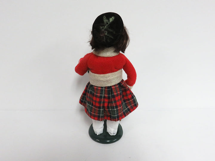 Byers Choice Girl with Gingerbread