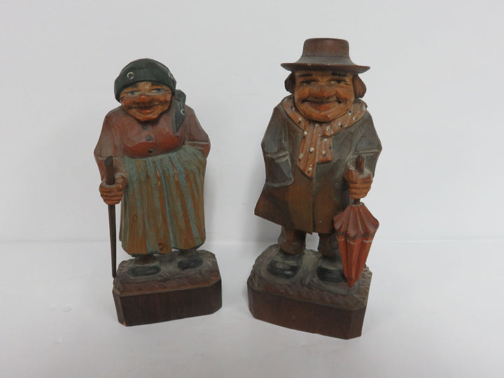 Hand Carved Wood Figurines
