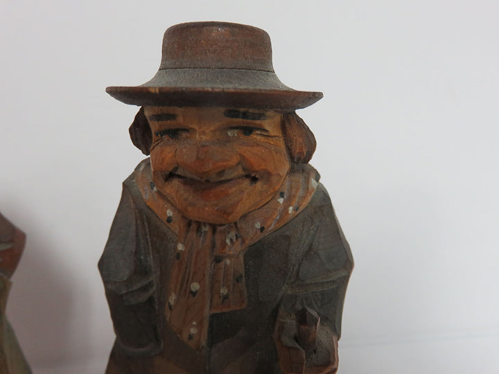 Hand Carved Wood Figurines