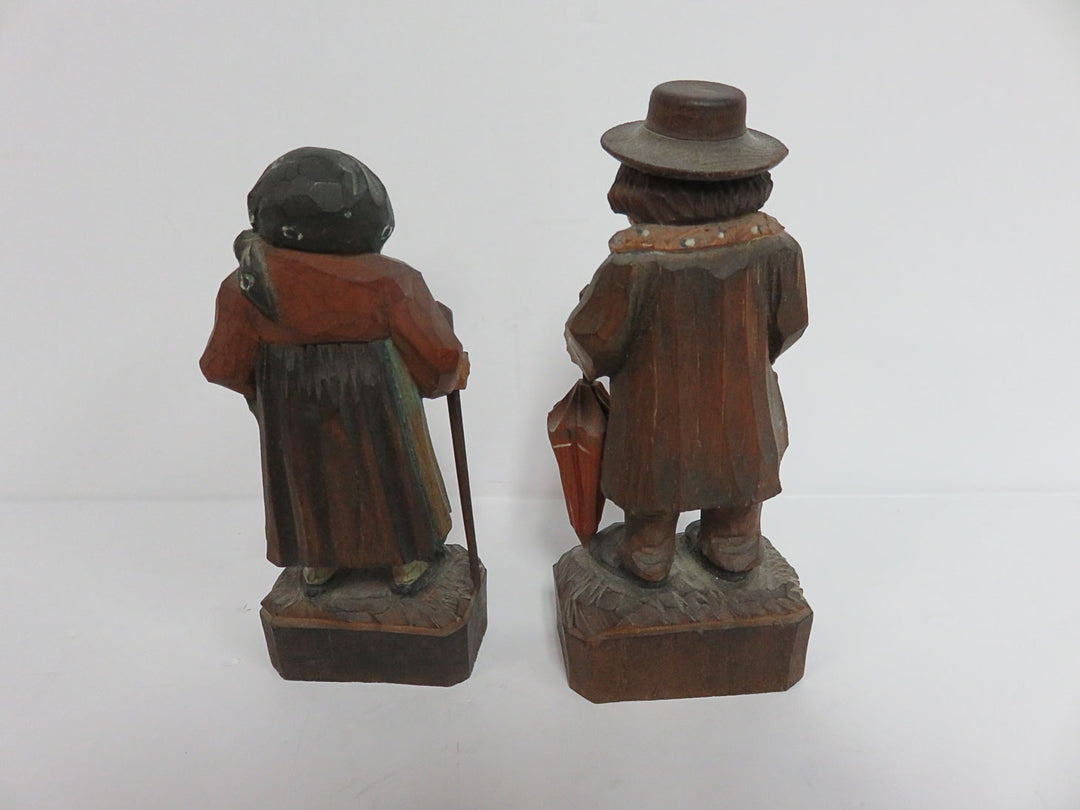 Hand Carved Wood Figurines