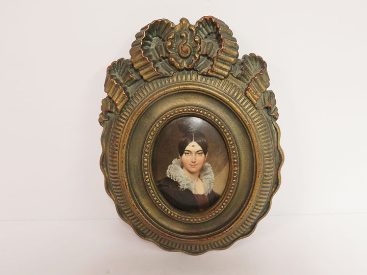 Antique Miniature Portrait