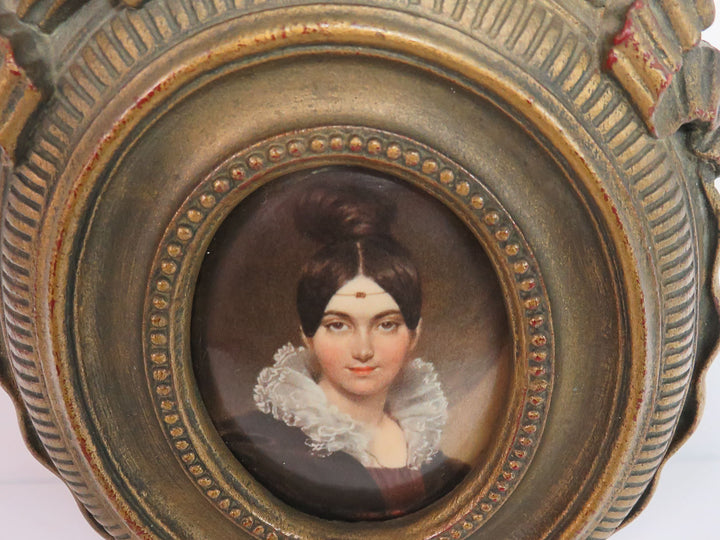 Antique Miniature Portrait