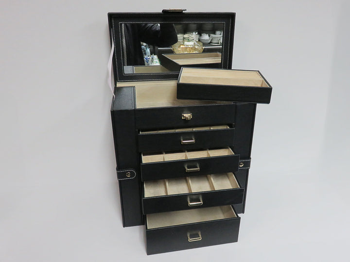 Five Drawer Jewelry Box