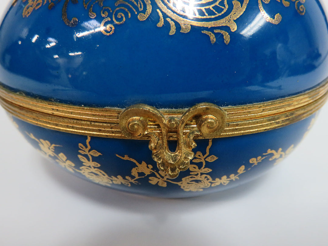 Egg Shaped Trinket Box