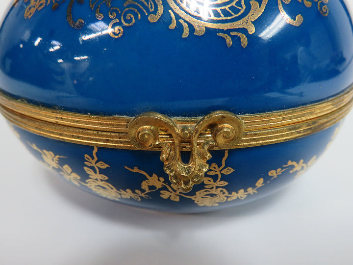 Egg Shaped Trinket Box