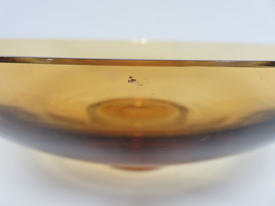 Amber Centerpiece Bowl