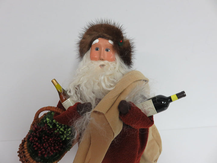 Byers Choice Father Christmas Caroler