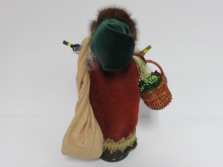 Byers Choice Father Christmas Caroler