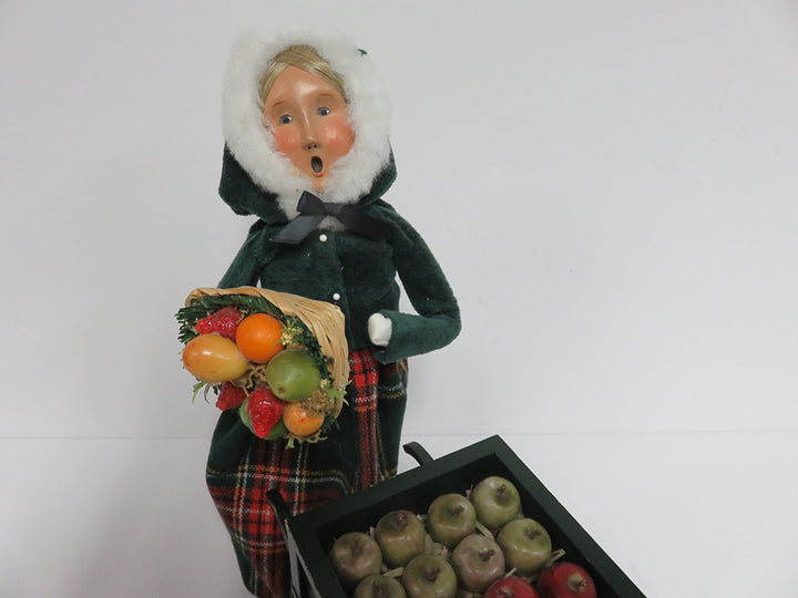 Byers Choice Fruit and Cart Caroler