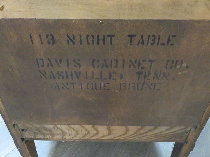 Davis Cabinetry Red Oak Nightstand