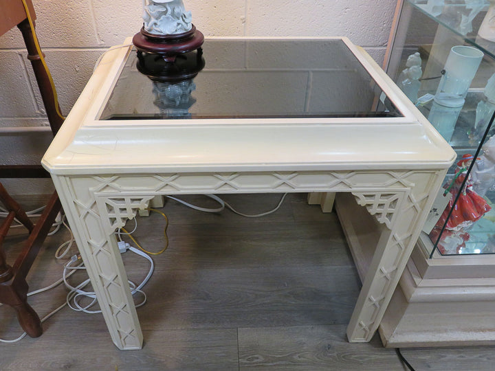 Vintage Hollywood Regency Side Table