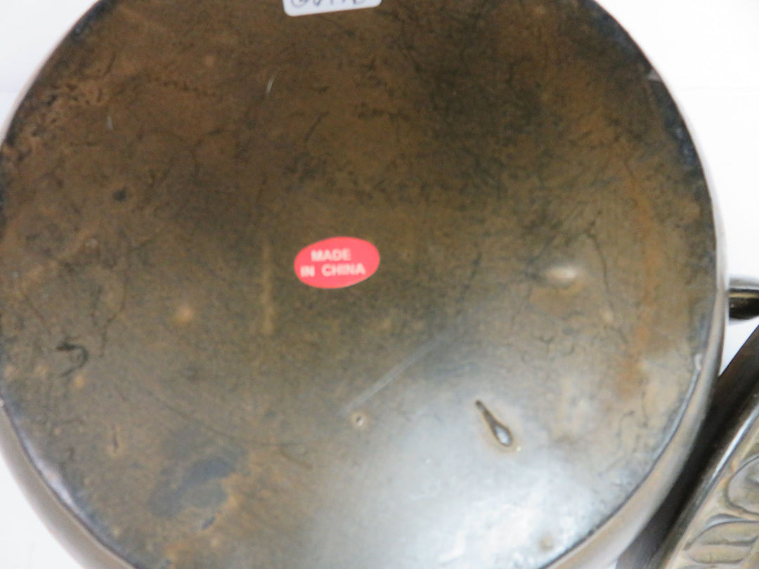 Distressed Bronze-Toned Teapot