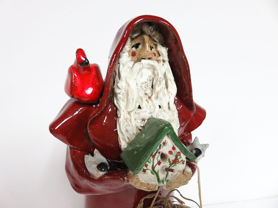 Patti Beck Folk Art Santa