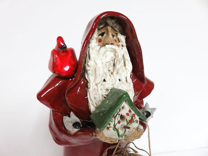 Patti Beck Folk Art Santa