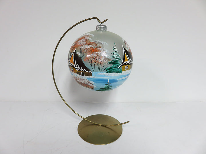 Justy's Glass Large Ornament