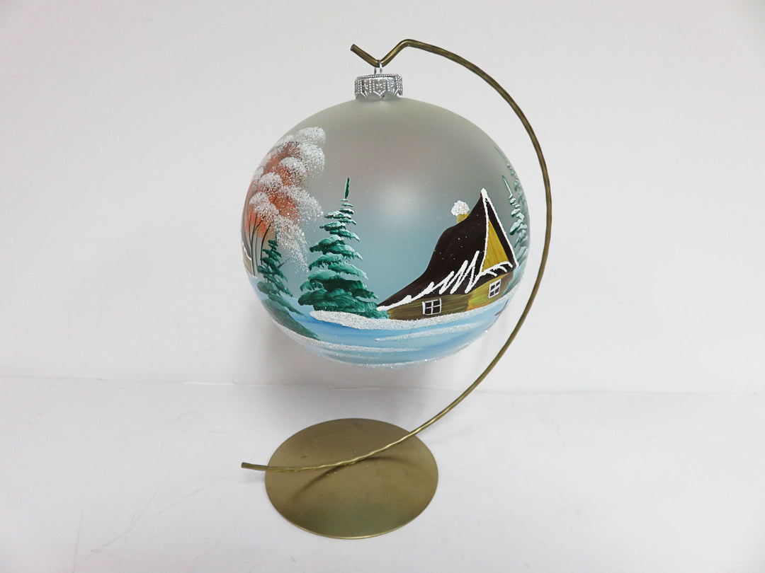 Justy's Glass Large Ornament