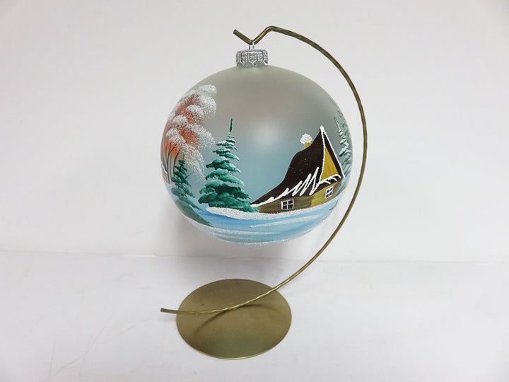 Justy's Glass Large Ornament