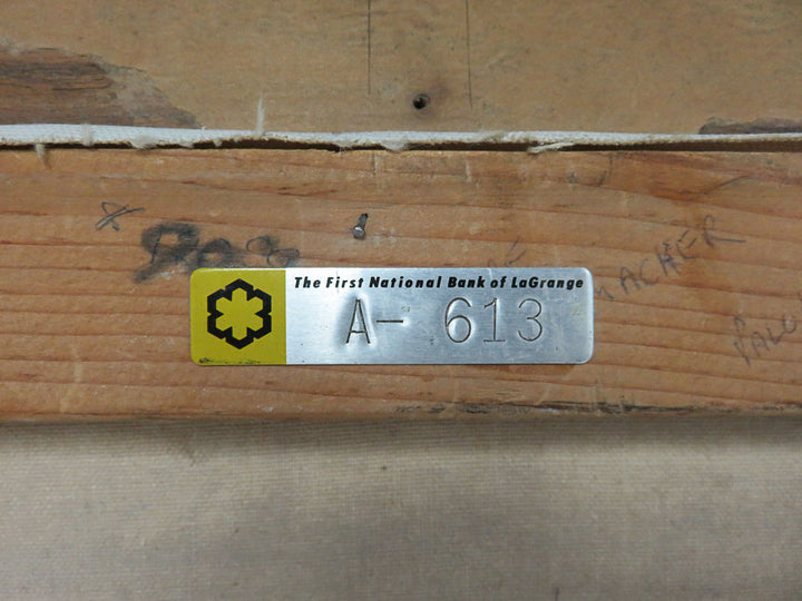 Original Oil Landscape with Bridge