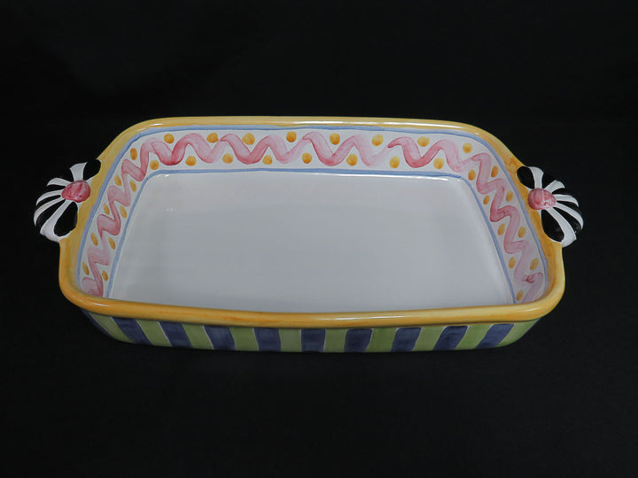 MacKenzie-Childs Picadilly Baking Dish