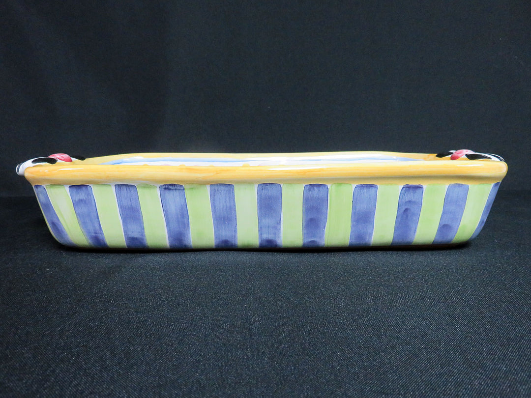 MacKenzie-Childs Picadilly Baking Dish