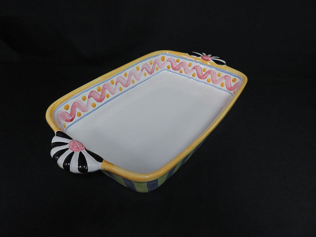 MacKenzie-Childs Picadilly Baking Dish