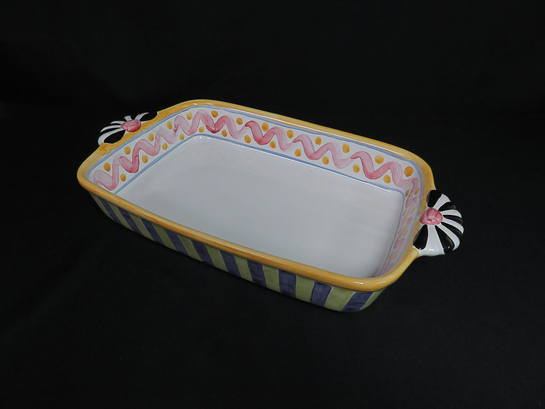 MacKenzie-Childs Picadilly Baking Dish