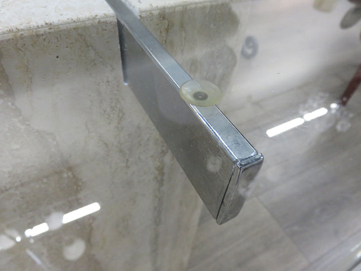 Stone & Glass End Table